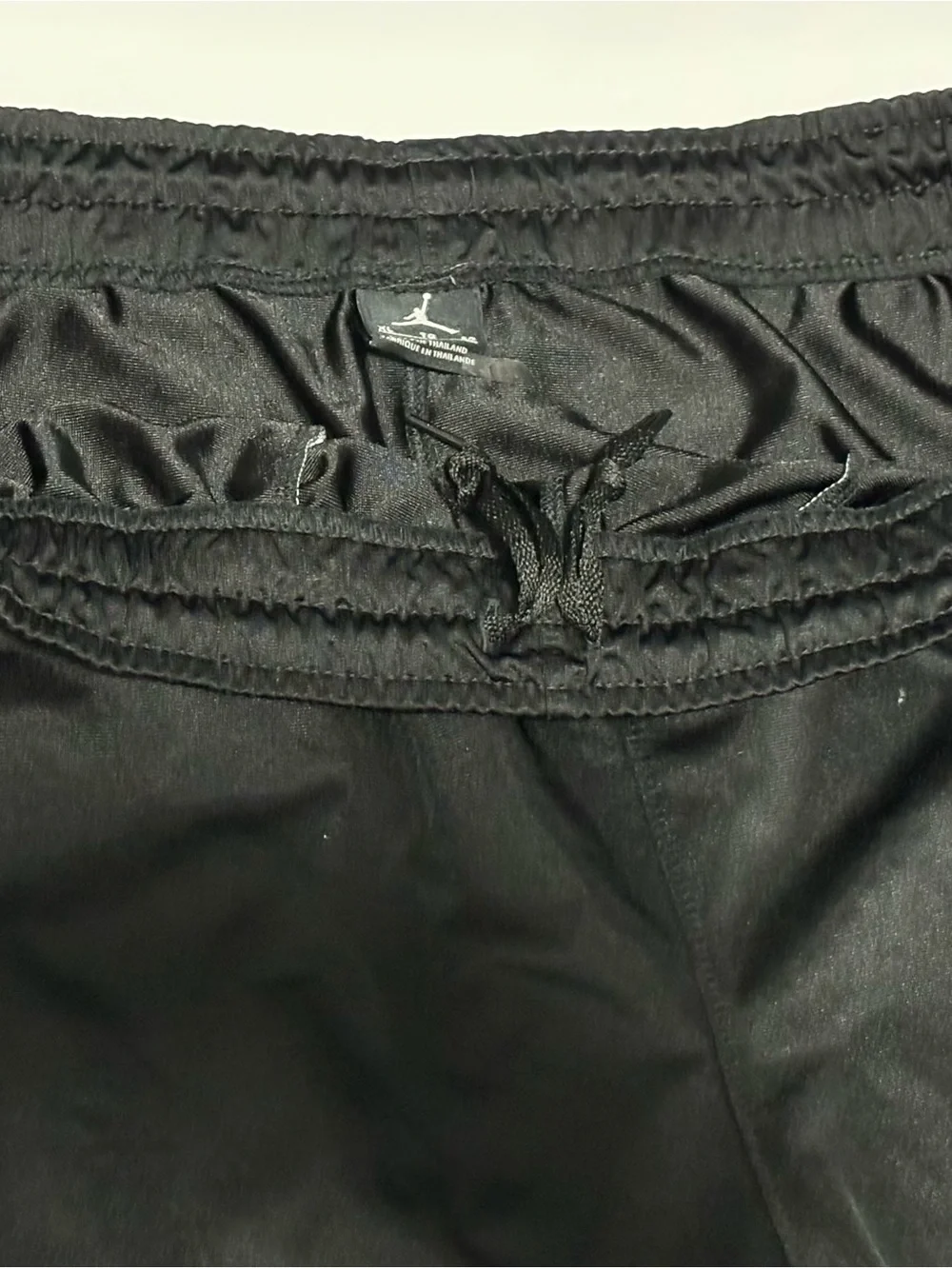 Jordan Men’s Black, Red & Gray Athletic Basketball Shorts